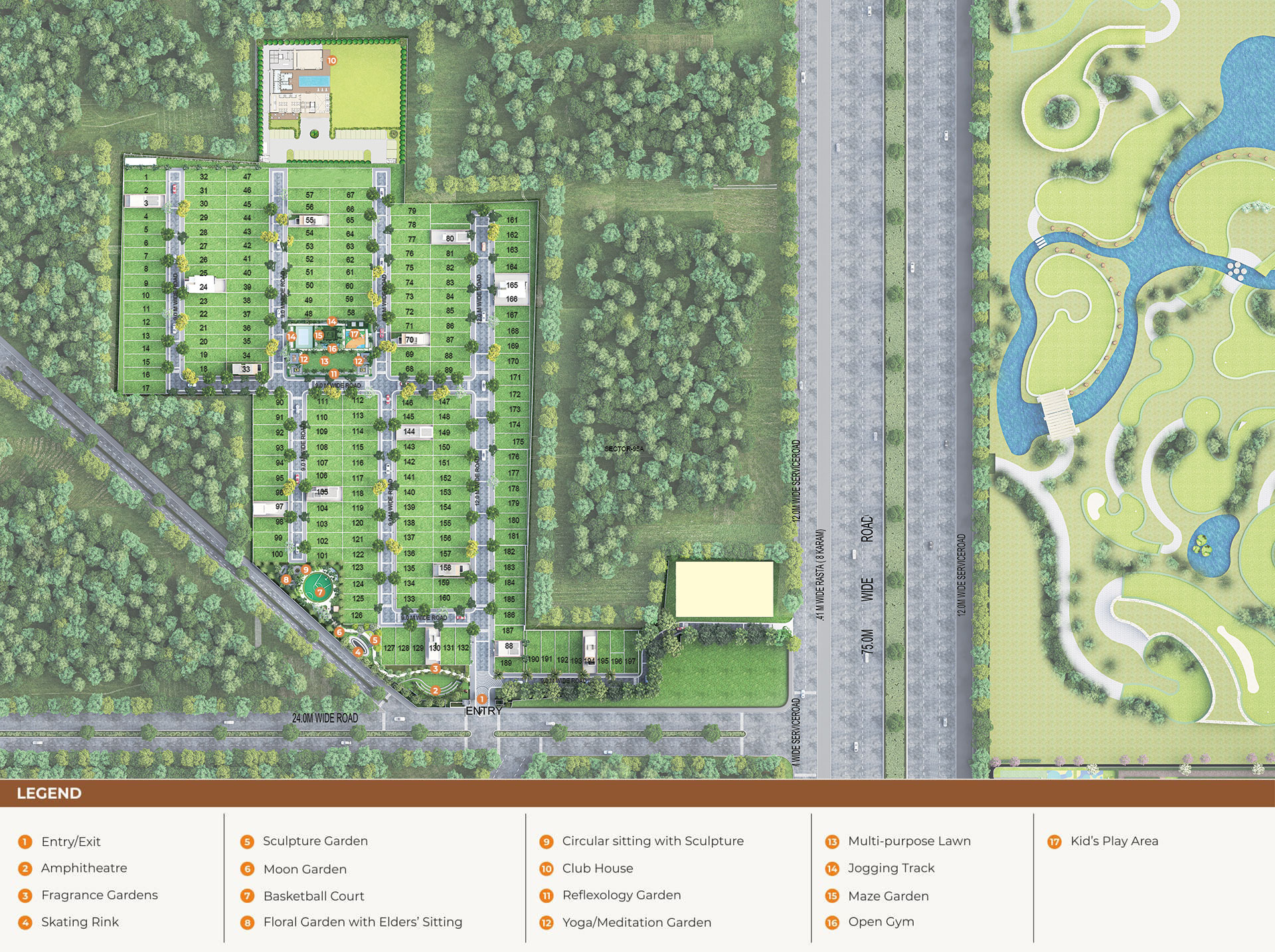 Master Plan Roots Courtyard 2
